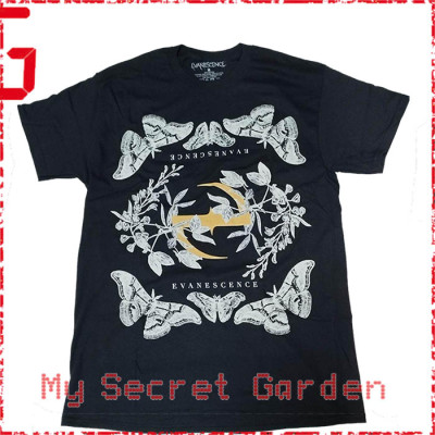 Evanescence - Butterfly Logo Official T Shirt ( Men M, L) ***READY TO SHIP from Hong Kong***